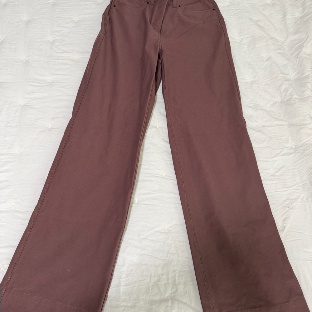 Women’s Wide Leg Pants in Mauve